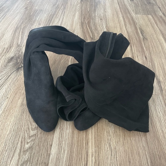 Steve Madden Thigh High Suede Boots - Picture 4 of 5